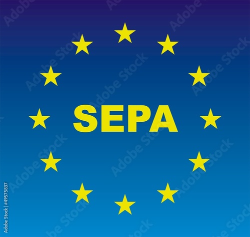 SEPA Euroflagge