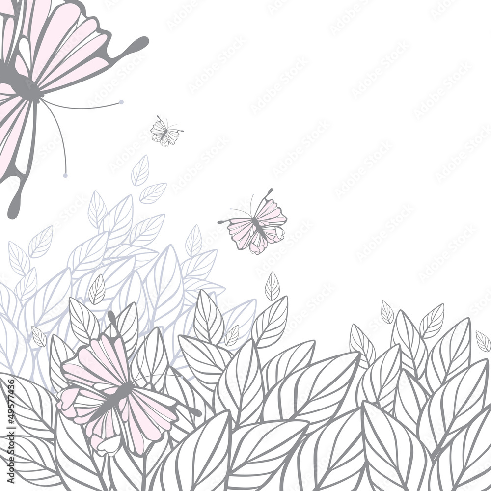 Fototapeta premium floral background