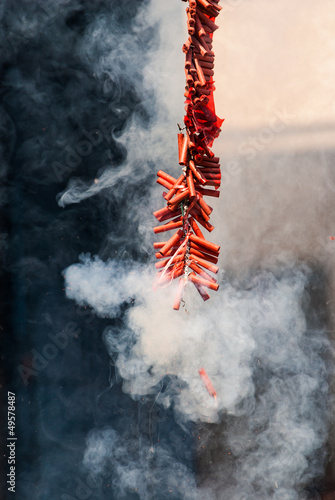 Photography Chinese firecracker