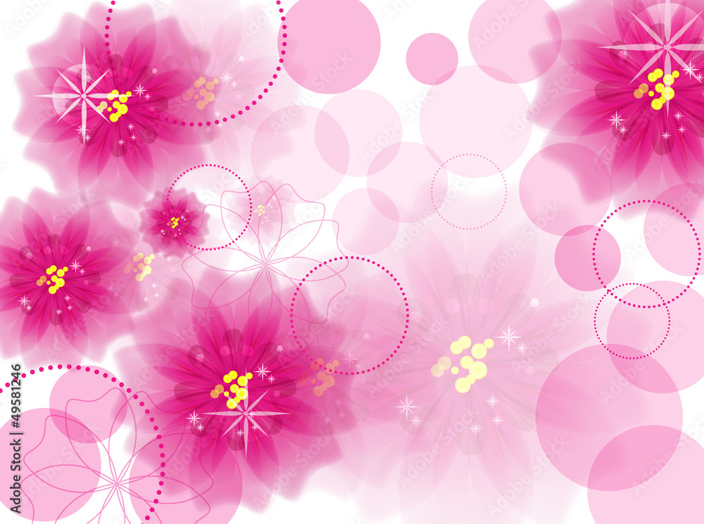 floral background floral background
