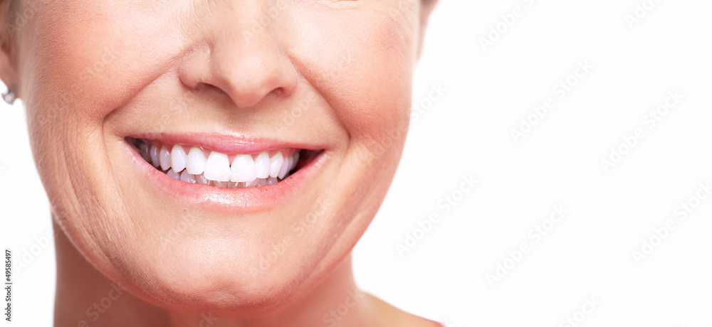 Happy woman smile. Happy woman smile.