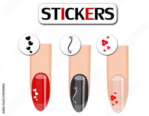 Stickers ongles