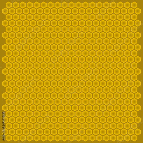 Vector bee hiv cell background
