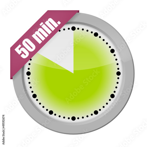 button uhr 50 min. 1