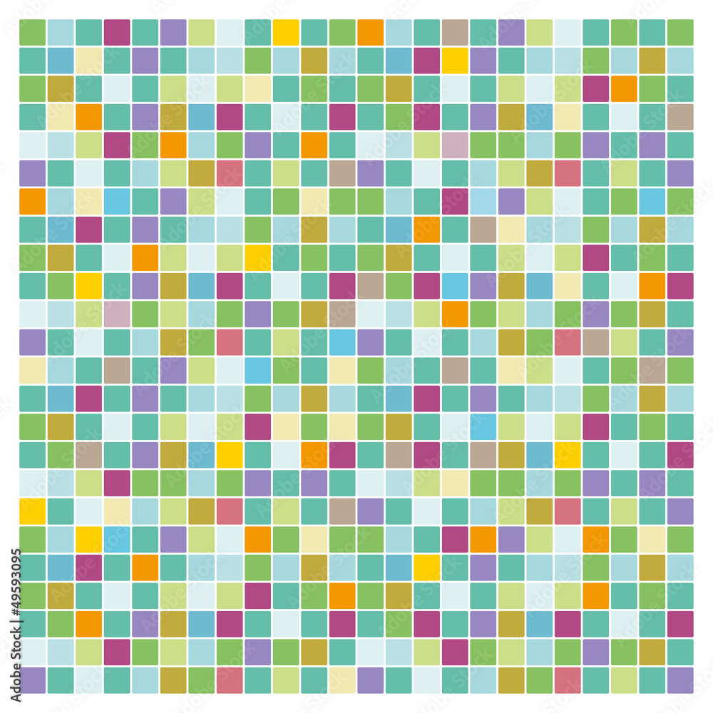 Fototapeta premium Mosaic bath