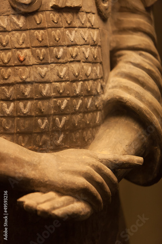 Terracotta warrior hands, China