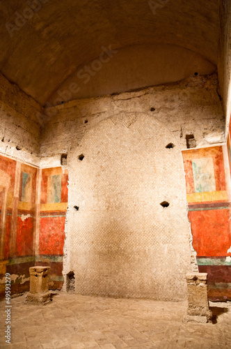 Fotografija Inside Casa di Augusto in palatine hill at Rome
