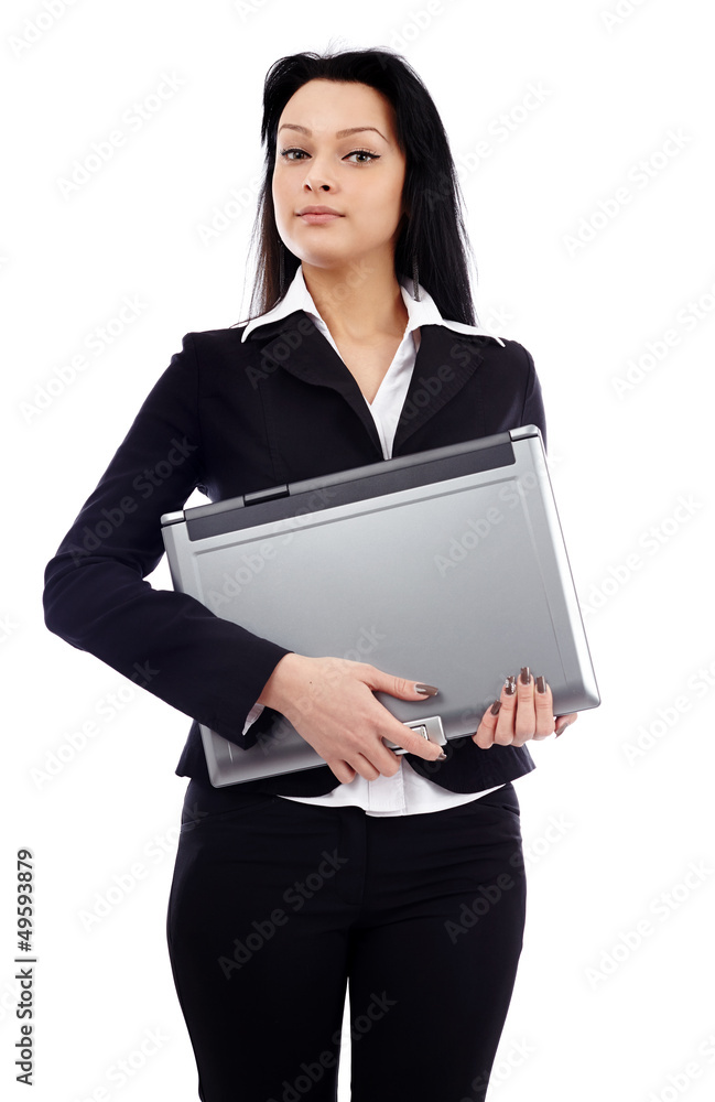 Closeup of beautiful young businesswoman Closeup of beautiful young businesswoman
