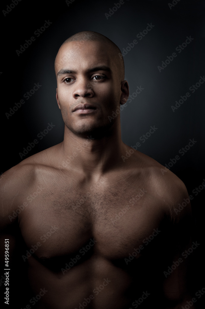 Fototapeta premium black athlete