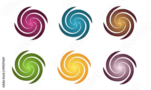 Spirales lumière
