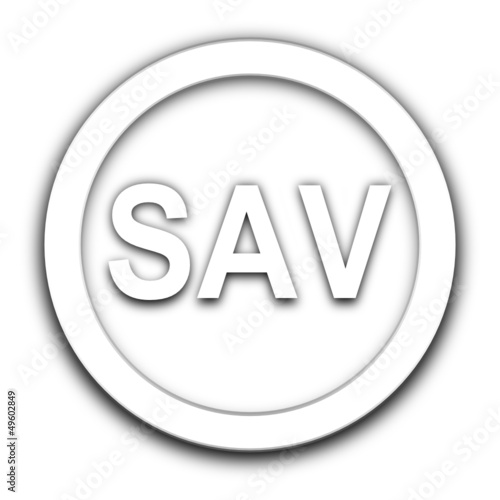 sav vignette blanche