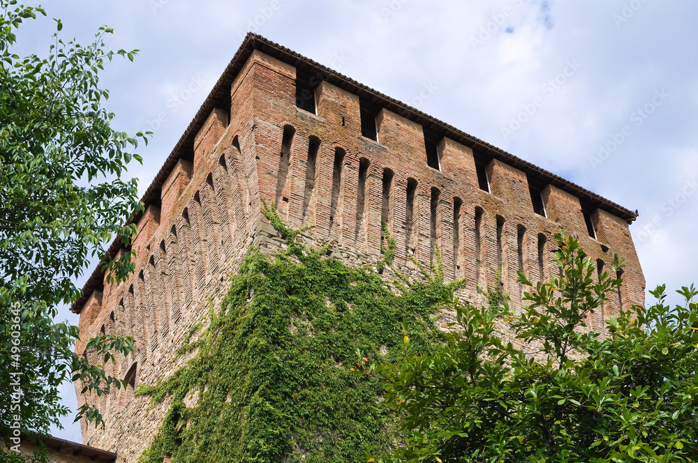 Castle of Varano de' Melegari. Emilia-Romagna. Italy.