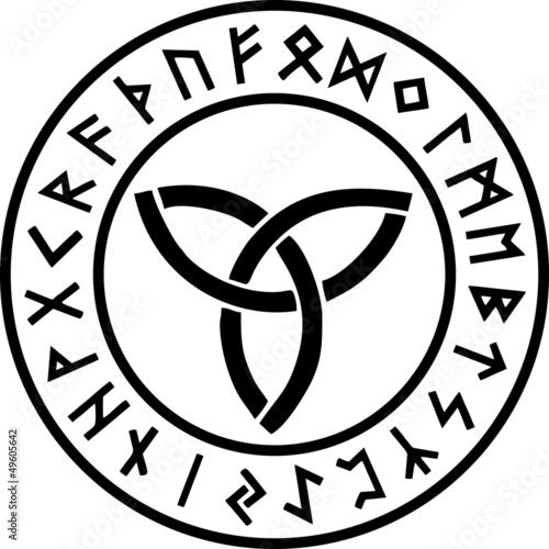 Triquetra - Runen Kreis - Göttin Symbol