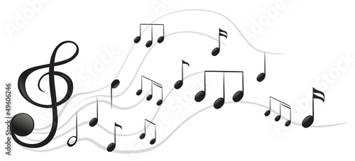 Different musical notes