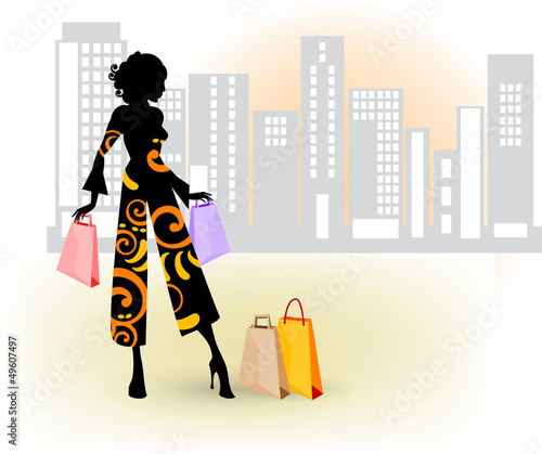 shopping in città