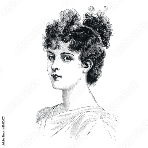 Portrait of a young lady