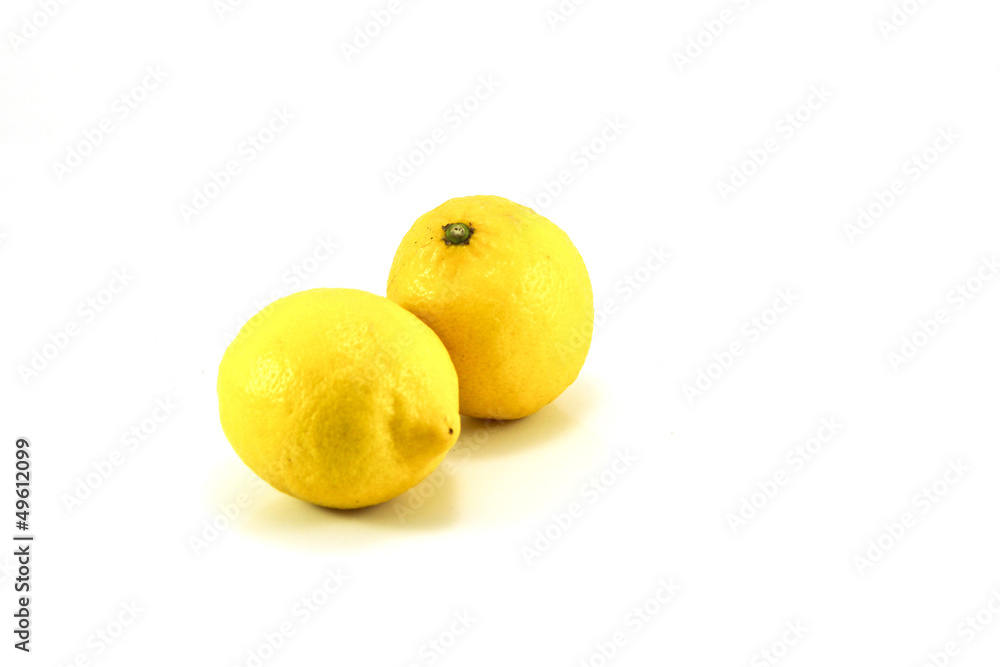 Lemon fruit isolated on white background Lemon fruit isolated on white background