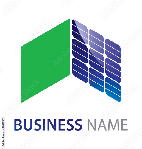 Solar Panel Logo Roof
