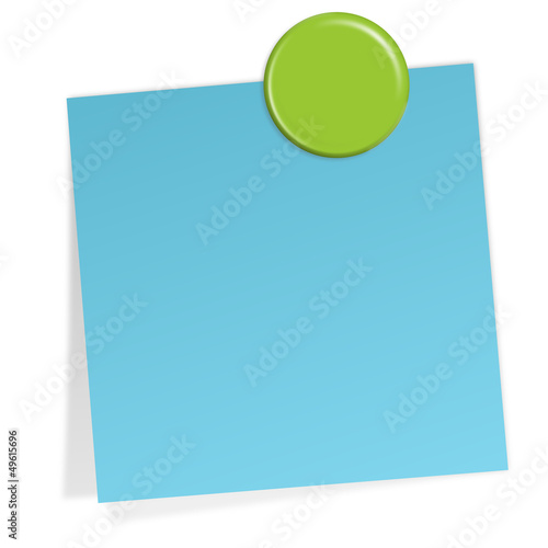 Notizzettel mit Magnet