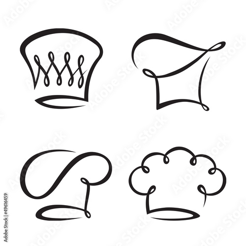 set of chef hats