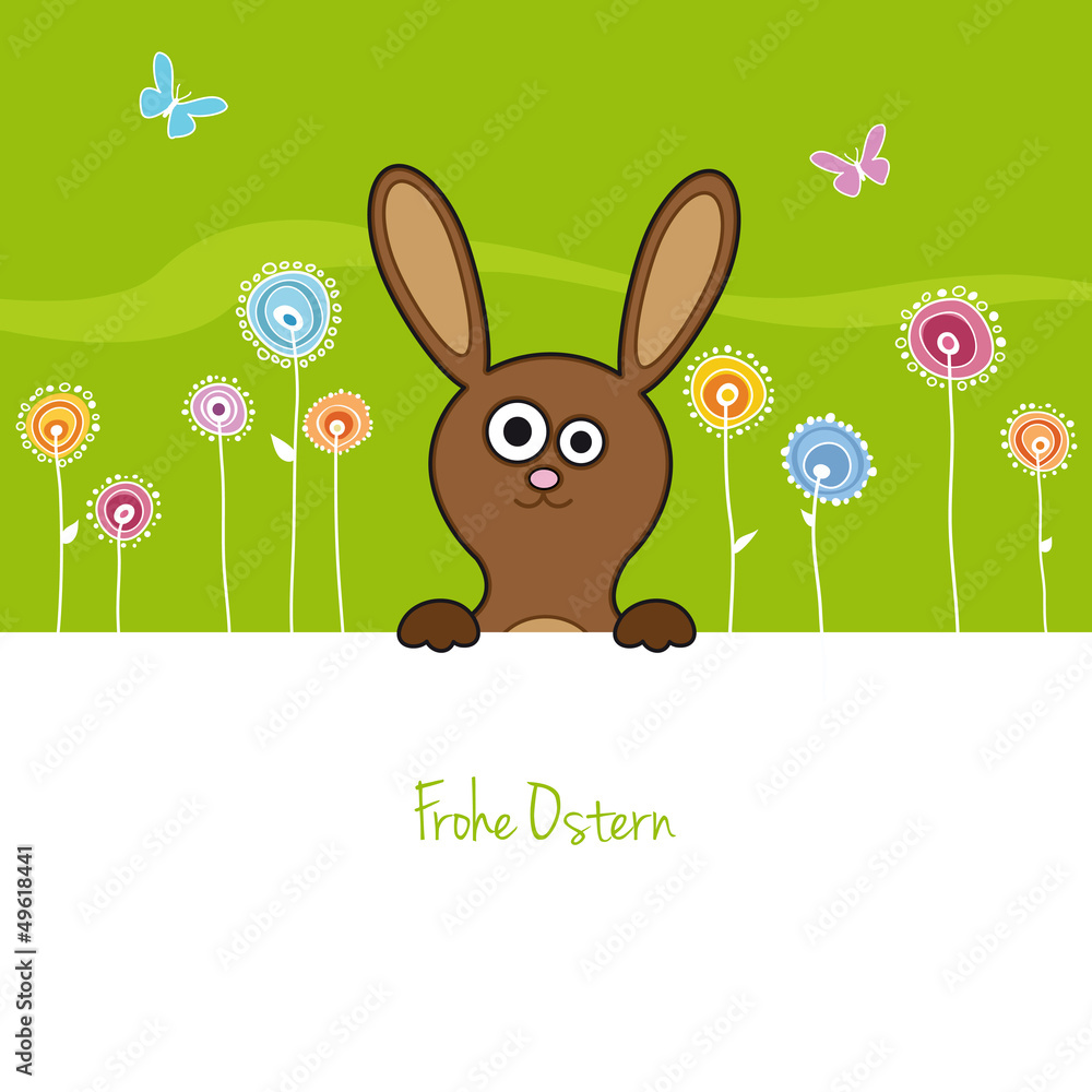 Fototapeta premium Frohe Ostern
