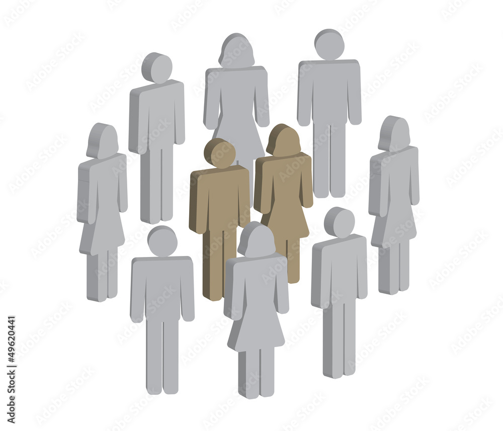 Figuren, Gruppe, Coaching, Gespraech, Therapie Figuren, Gruppe, Coaching, Gespraech, Therapie