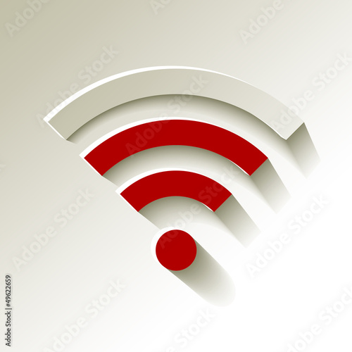 WiFi Wlan Rot Signalstärke gut