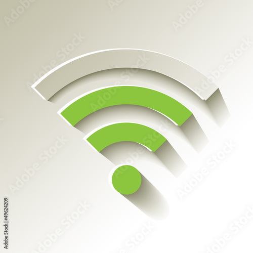 WiFi Wlan Grün Signalstärke gut