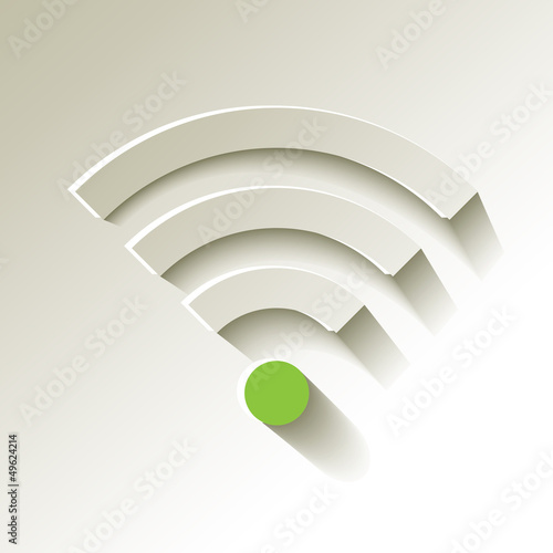 WiFi Wlan Grün Signalstärke sehr schwach
