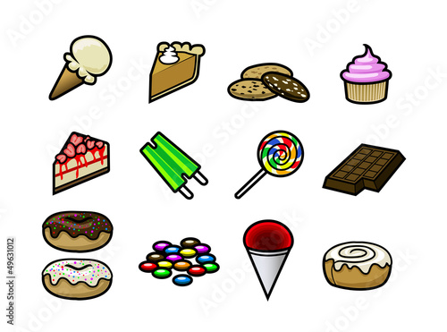 Dessert Icons