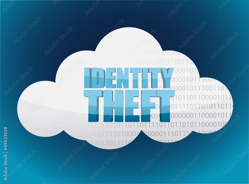 © alexmillos - identity theft Cloud glossy icon © alexmillos - identity theft Cloud glossy icon