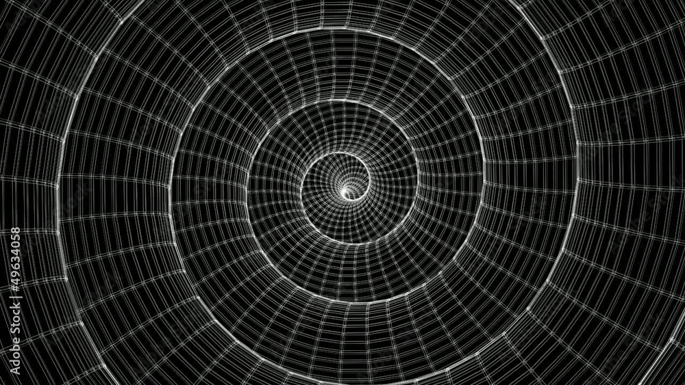 Hypnotizing Continuously Spinning Cage Construction 01 Hypnotizing Continuously Spinning Cage Construction 01