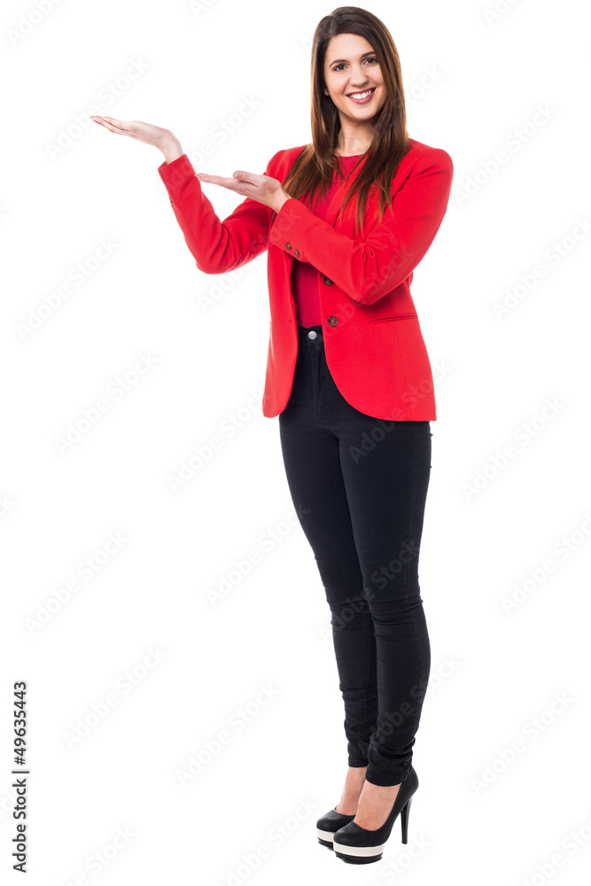 Elegant presentable woman posing Elegant presentable woman posing