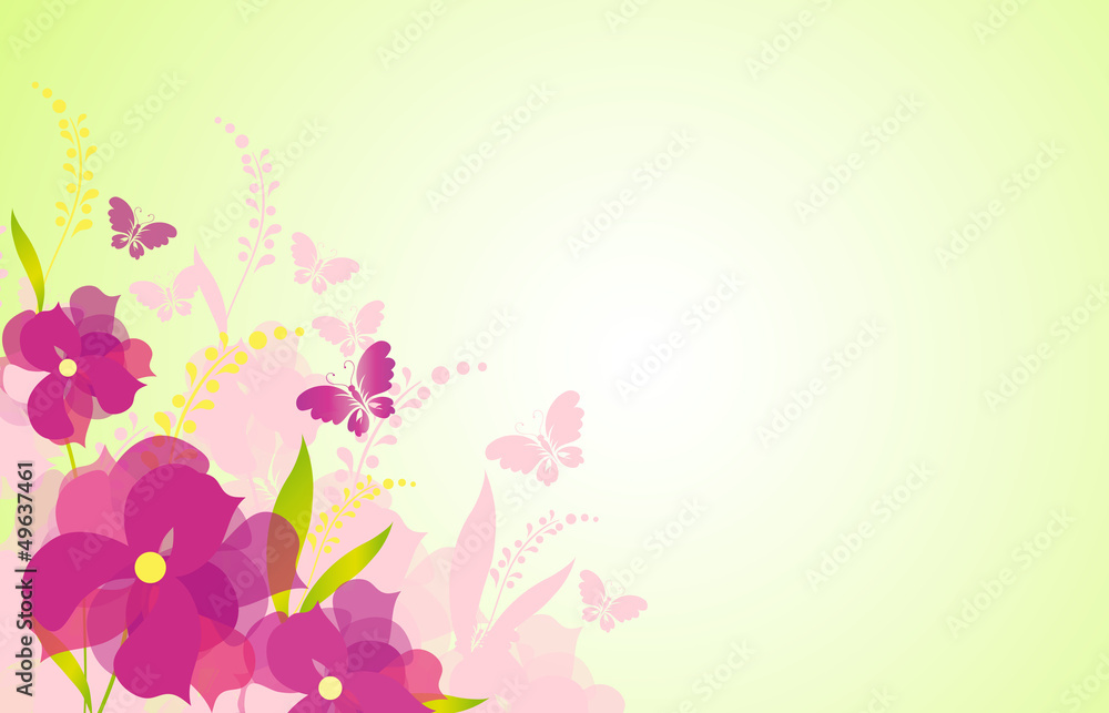 flower card flower card