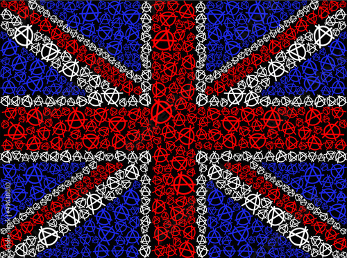 British flag symbol of anarchy