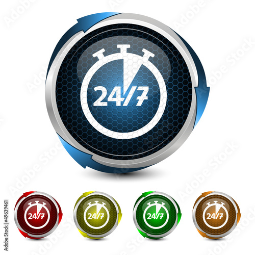 Buttons - 24/7