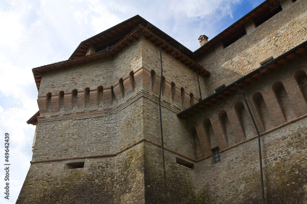 Castle of Felino. Emilia-Romagna. Italy.