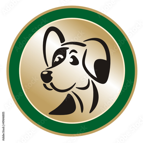 Dog Gold Medal