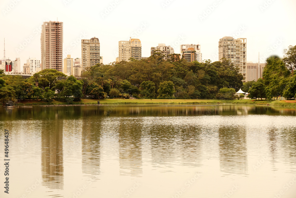Ibirapuera Park in Sao Paulo.