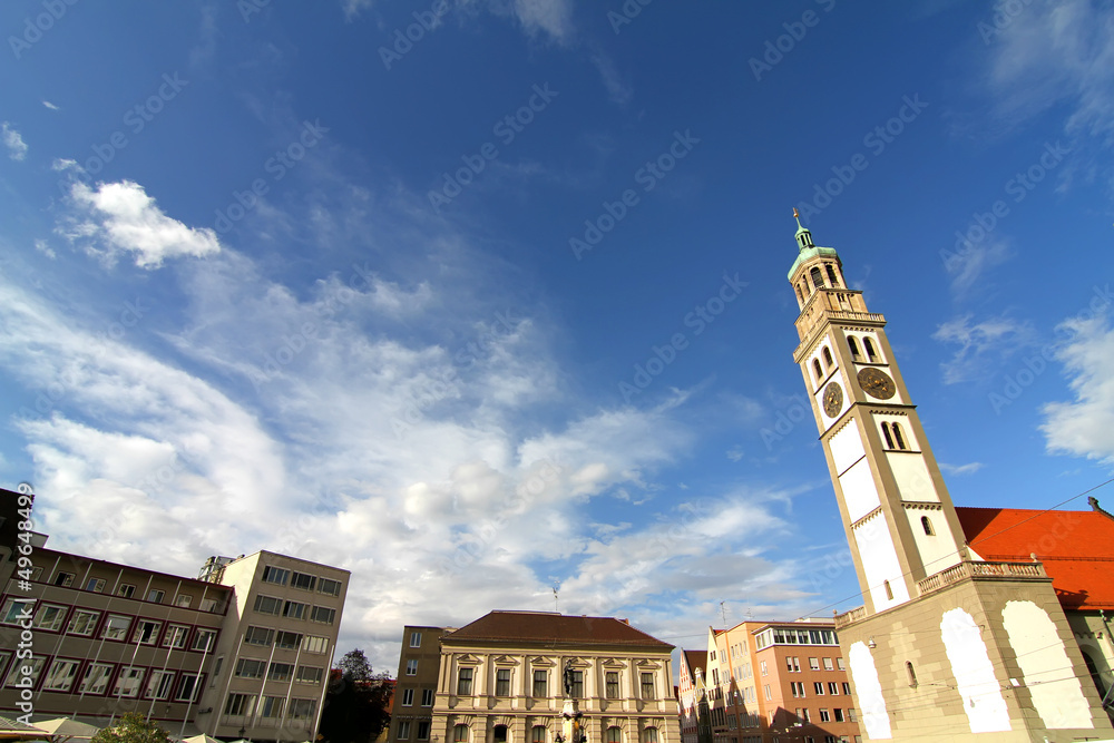 Fototapeta premium Augsburger Rathausplatz