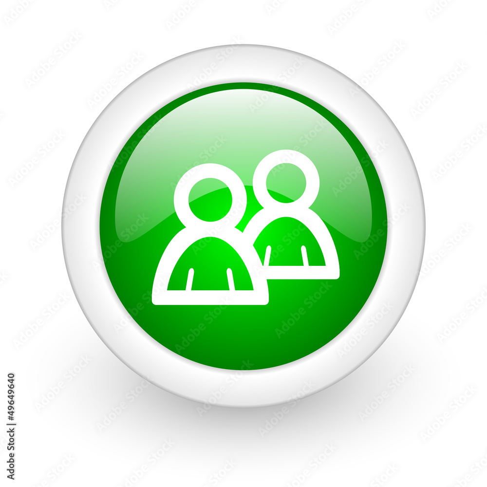 forum green circle glossy web icon on white background forum green circle glossy web icon on white background
