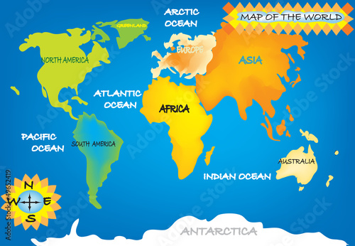 World's map