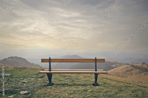 Fototapeta bench