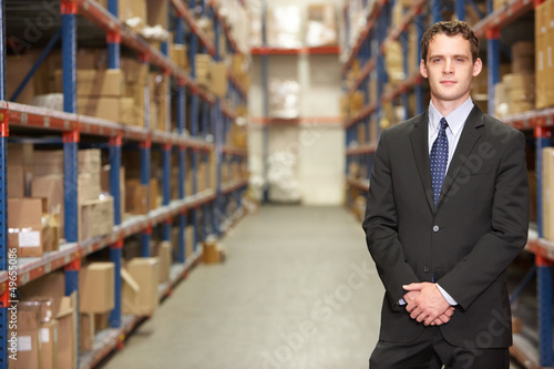 Portrait Of Manager In Warehouse © Monkey Business