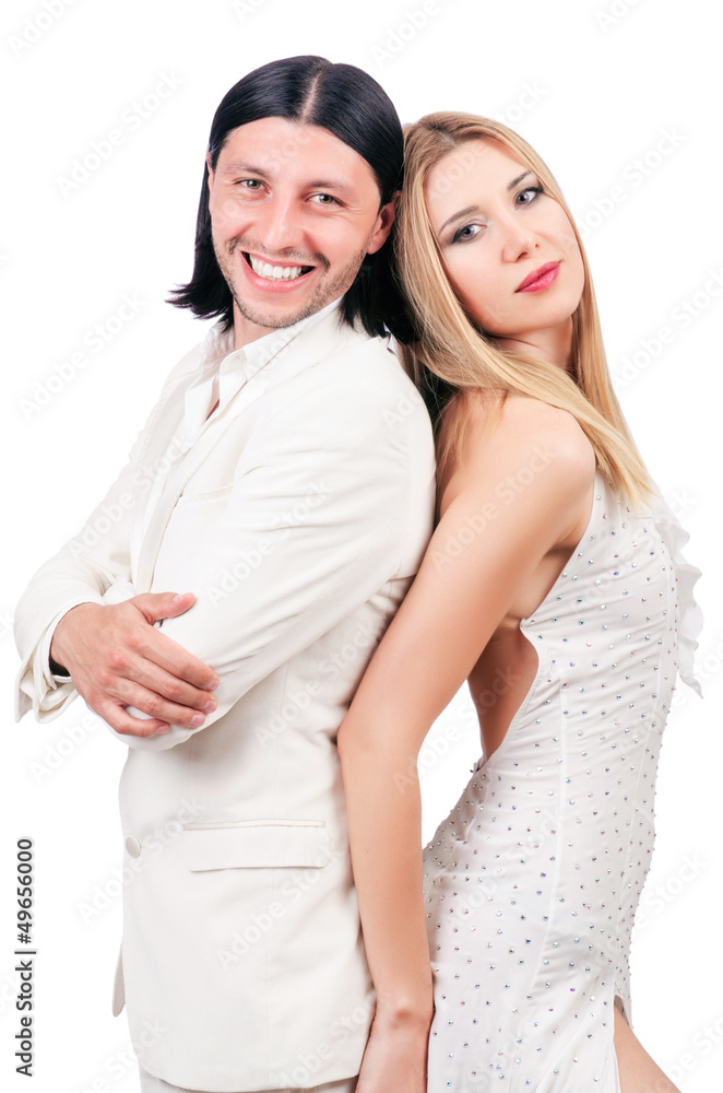 Pair of man and woman in love Pair of man and woman in love