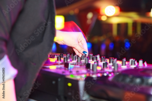 Obraz na płótnie nightclub w salonie