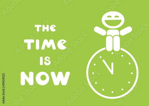the time is now motivational message