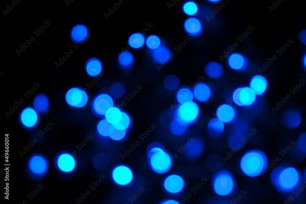 Blue bokeh Blue bokeh