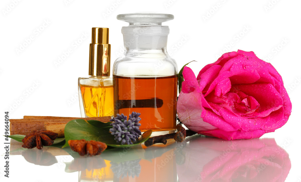 Create perfume isolated on white Create perfume isolated on white