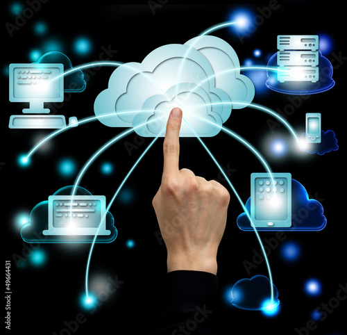 Cloud Computing Concept photo